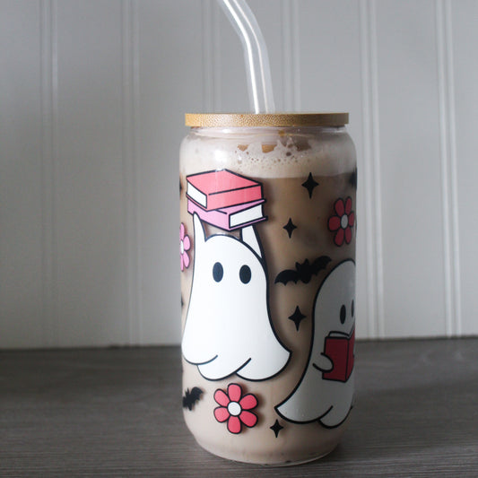 Book Ghostie Libby Cup -16oz