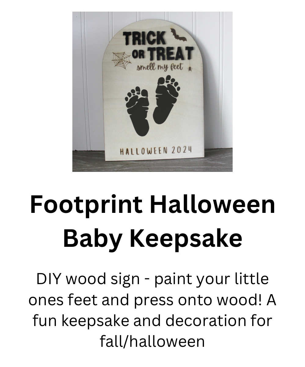 Trick or treat smell my feet - Baby Keepsake