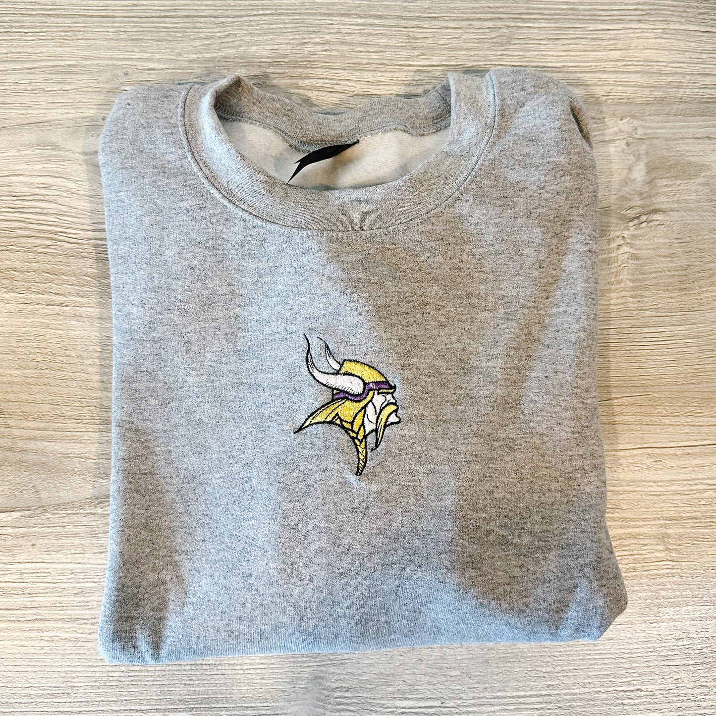 Vikings Crewneck sweatshirt - small embroidery - Middle