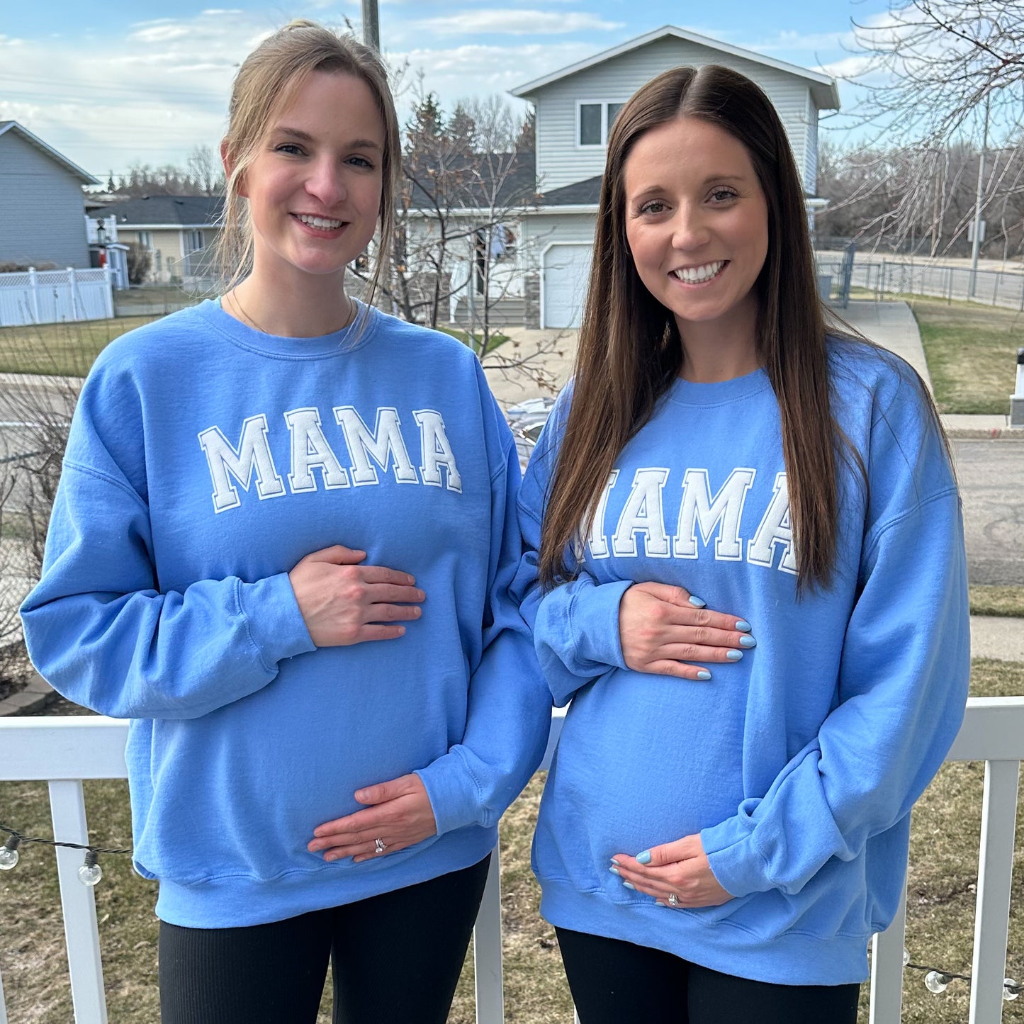 Mama crewneck sweatshirt  - Blue