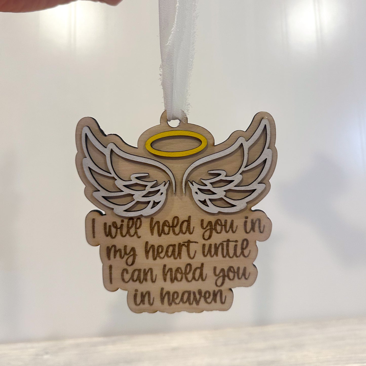 Baby memorial keepsake ornament