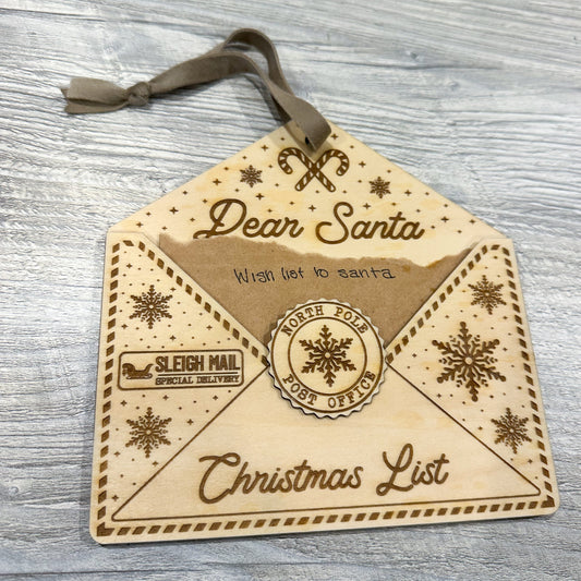 Dear Santa Ornament