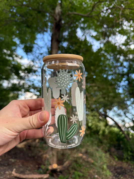 Cactus Iced Coffee cup